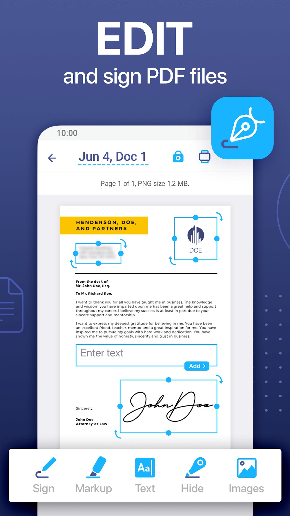 iScanner - Escáner PDF Gratis