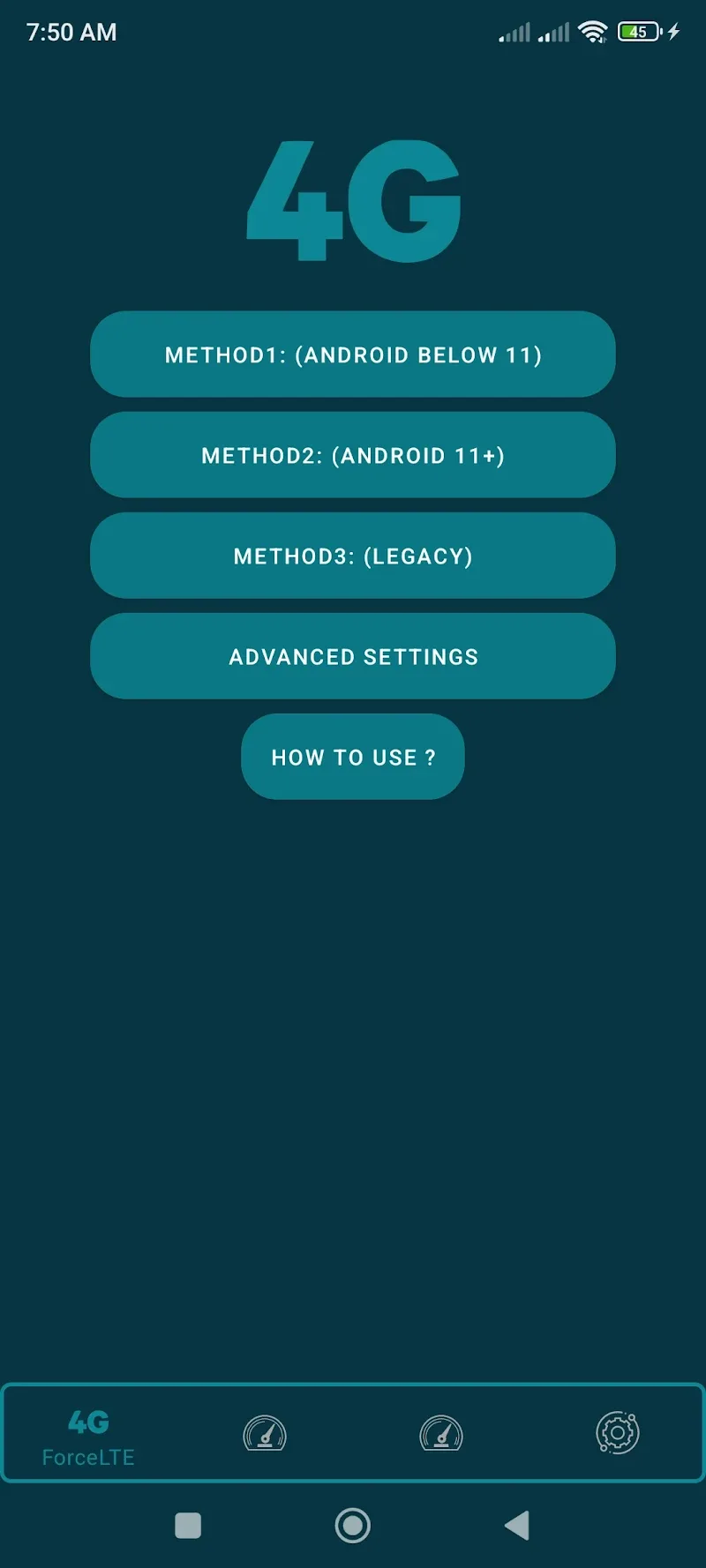 Force LTE
