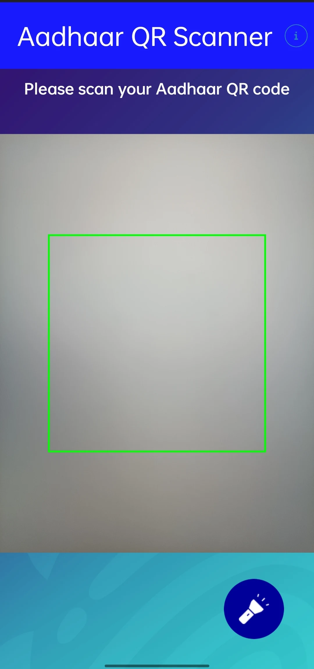 Aadhaar QR Scanner