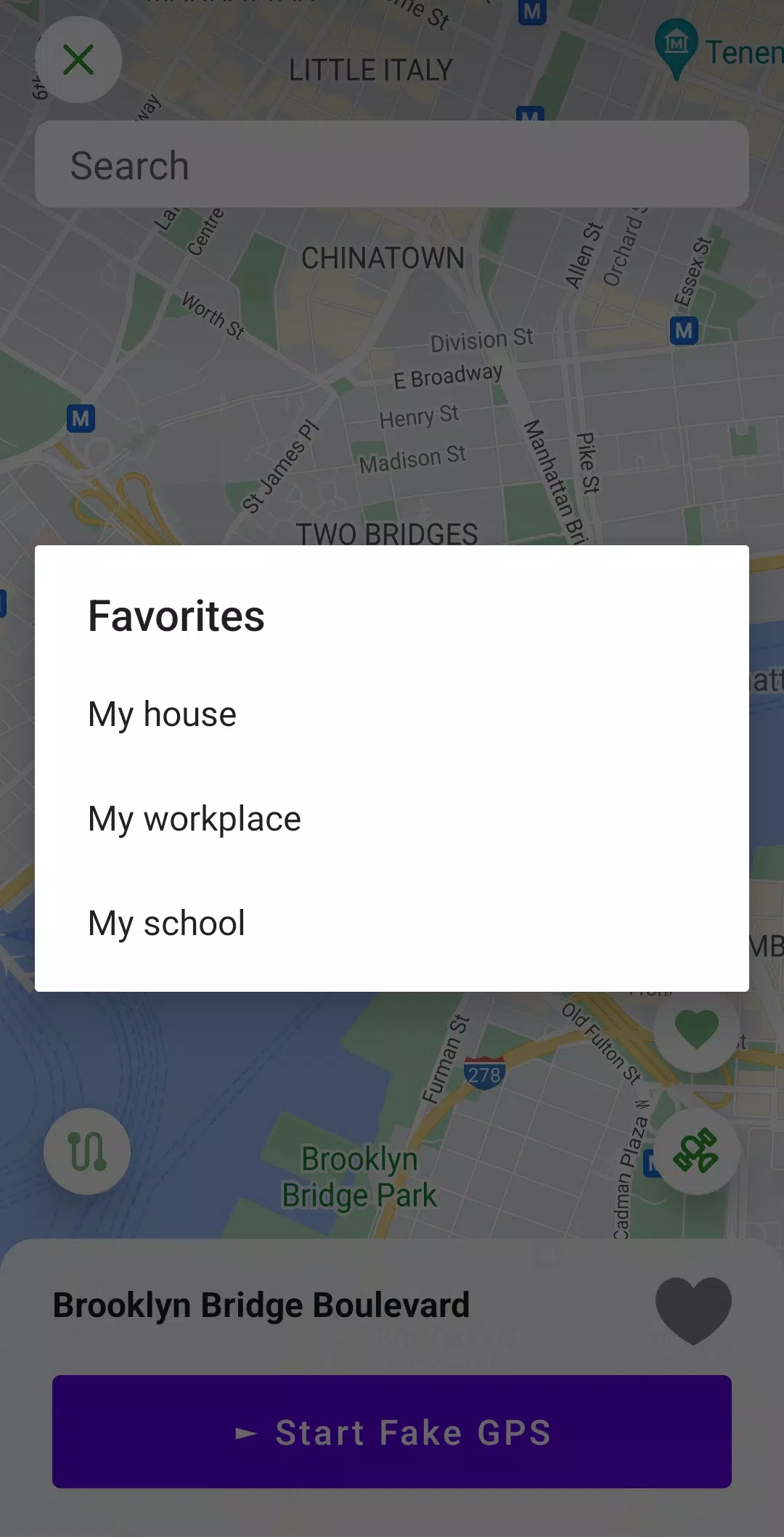 Fake GPS Location