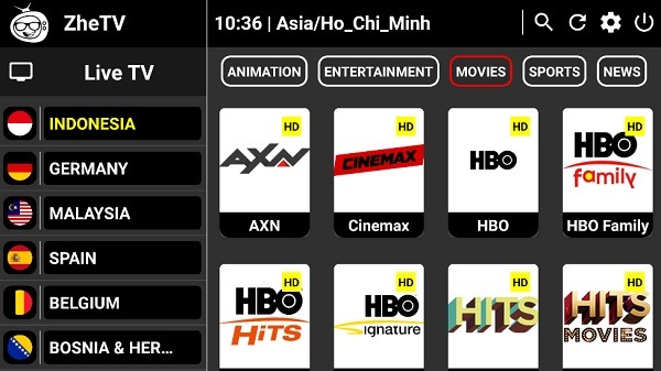 ZHE TV APK