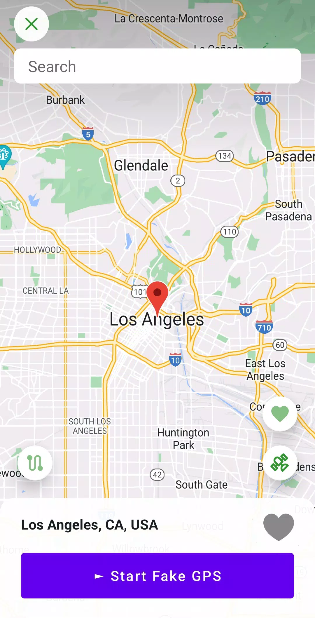 Fake GPS Location