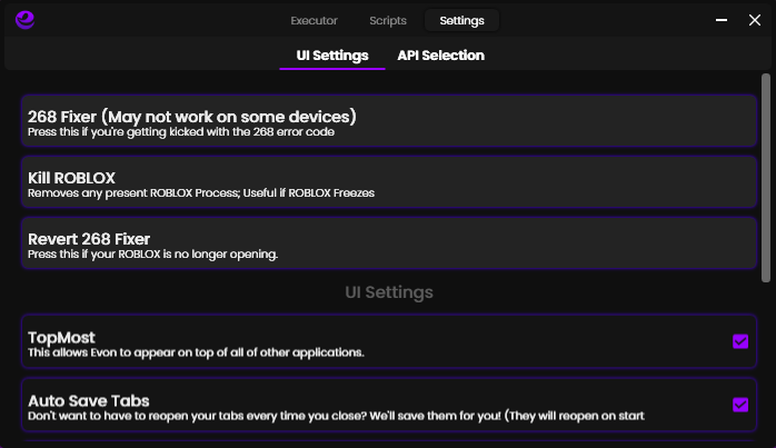 Evon Executor APK Evon Executor APK