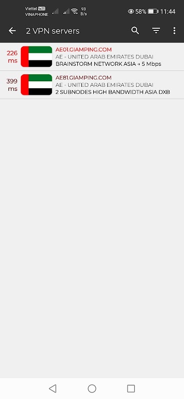 VPN UAE - United Arab Emirates