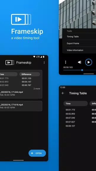 Frameskip - Video Timing Tool Android