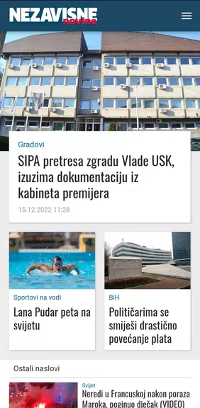 Nezavisne novine Latest