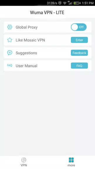 Wuma VPN-LITE-(Fast & Unlimited & Security)