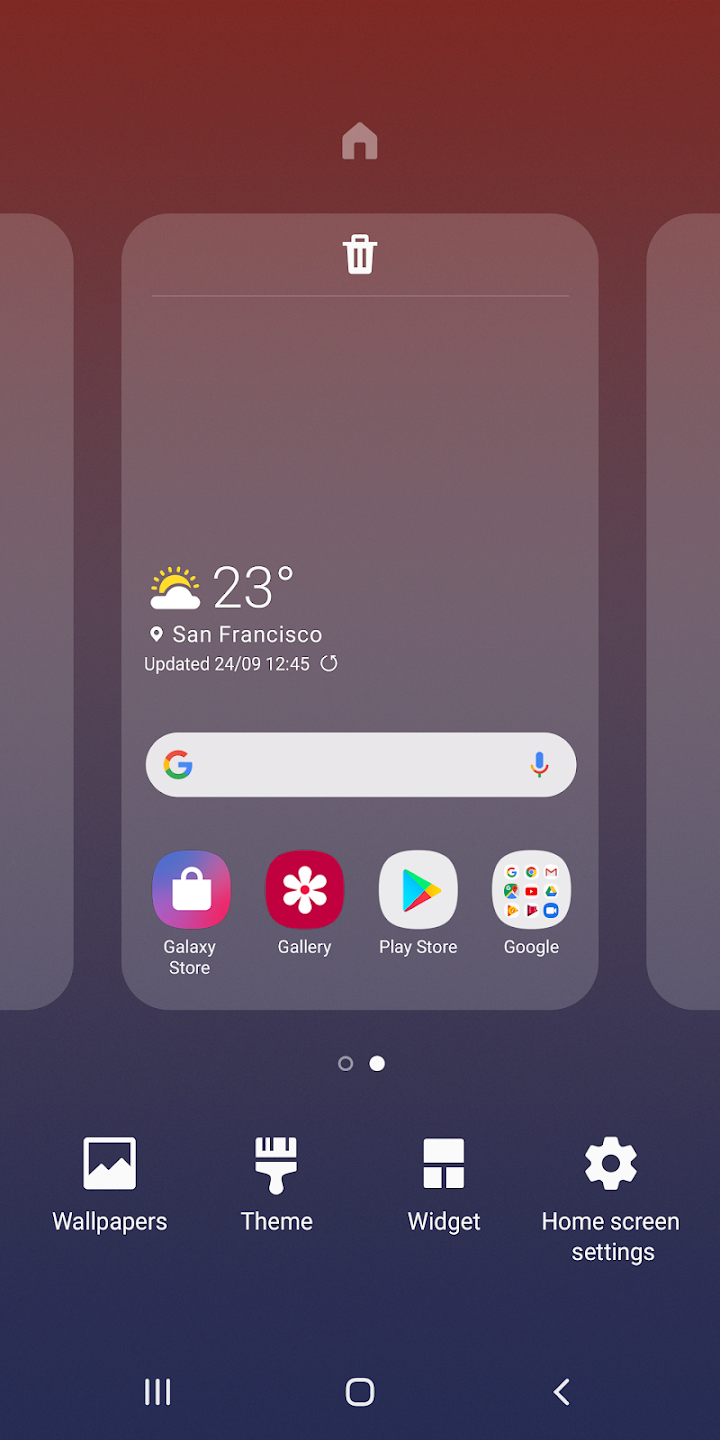 Samsung One UI Samsung One UI
