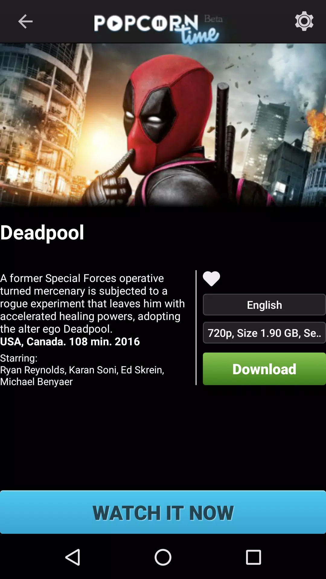 0Popcorn time