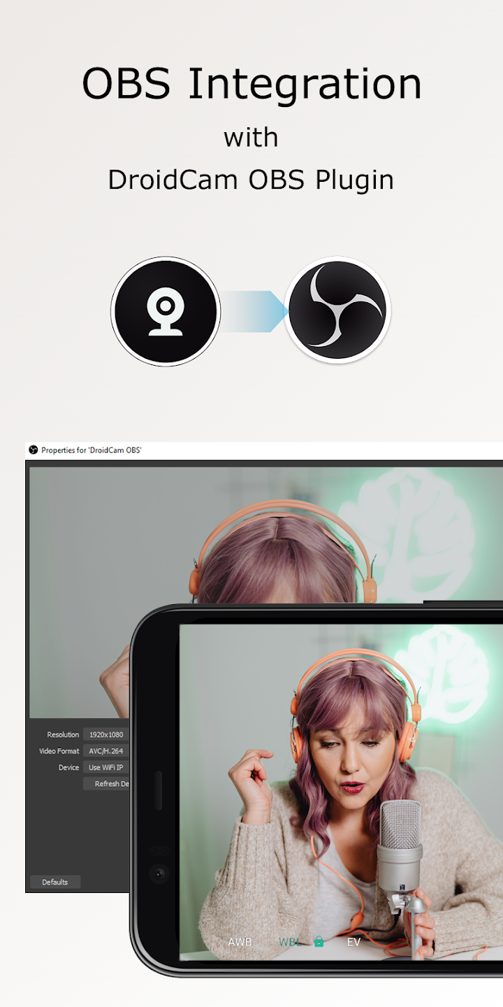 DroidCam OBS