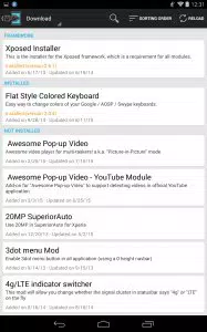 Xposed Installer