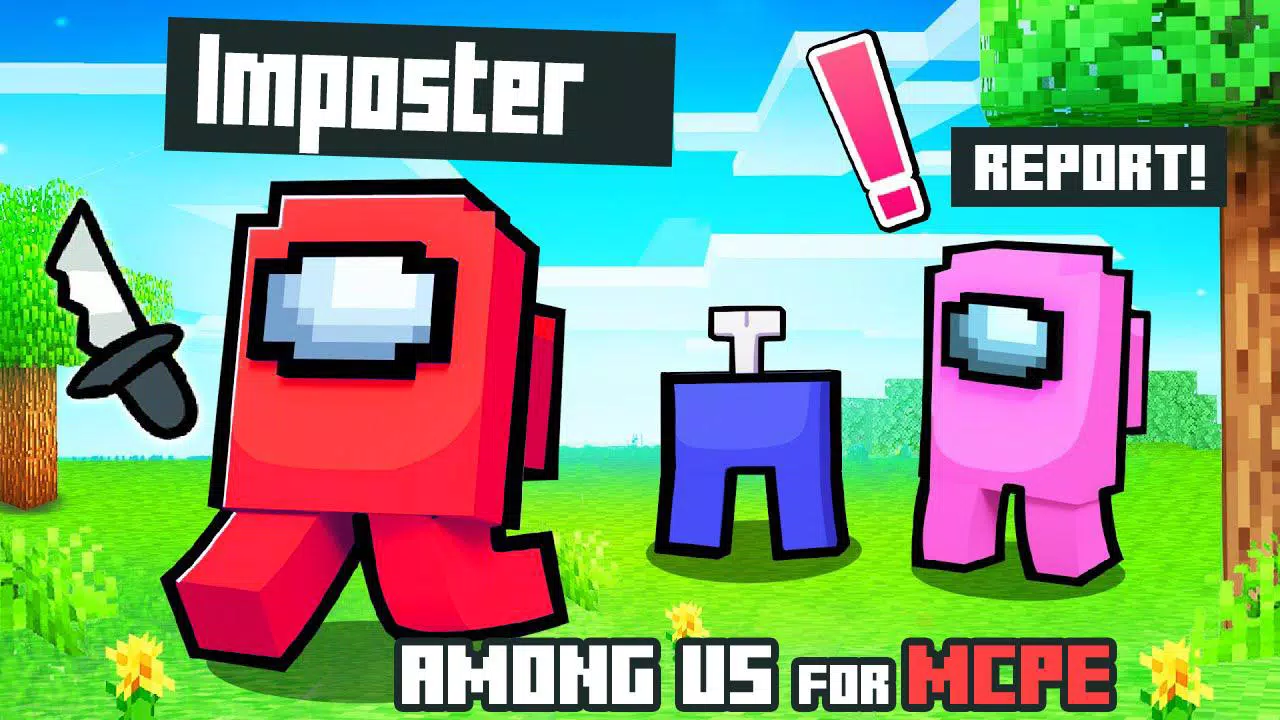 Maps of Among Us for Minecraft PE