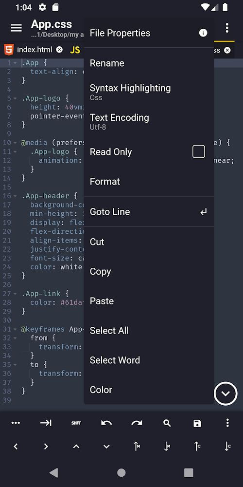 Acode - Powerful Code Editor Acode - Powerful Code Editor