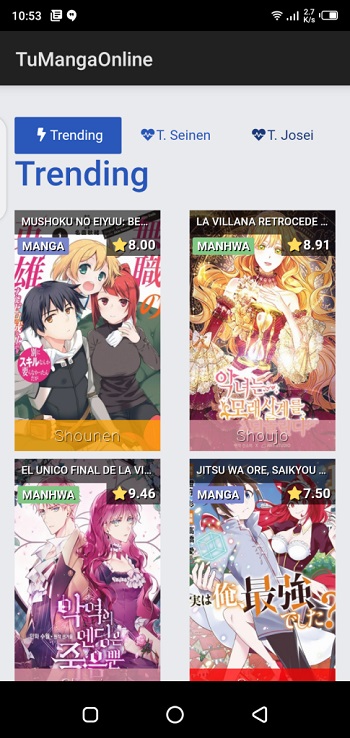 Tumangaonline APK 1.0.5 (Free purchase) Tumangaonline APK 1.0.5 (Free purchase)