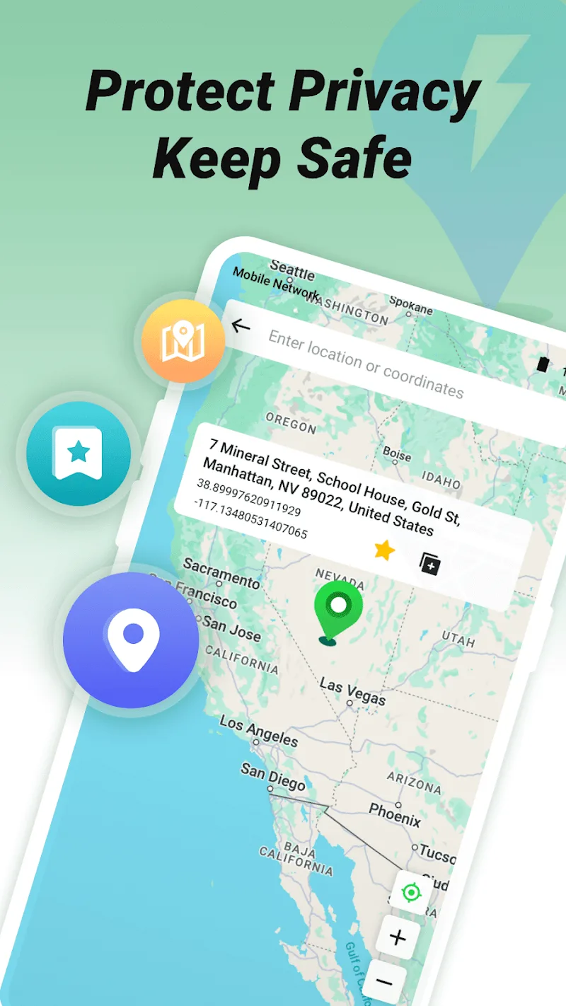 FlashGo: Fake GPS Location
