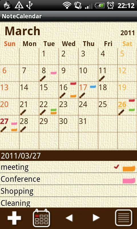 NoteCalendar