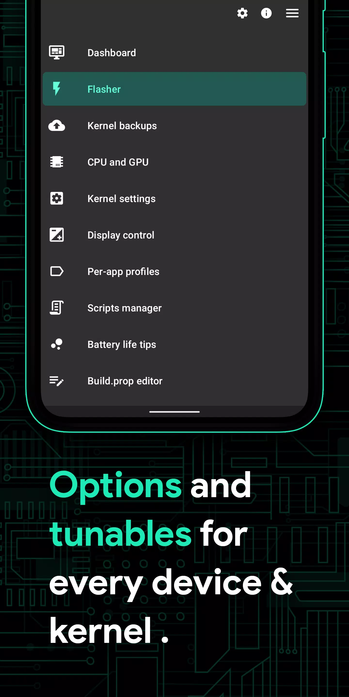 Franco Kernel Manager