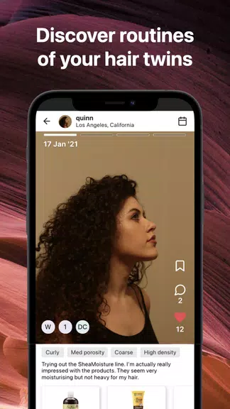 Quinn - Social Hair App | Jour Mod Quinn - Social Hair App | Jour Mod
