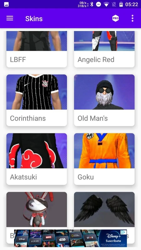 Skins for FF