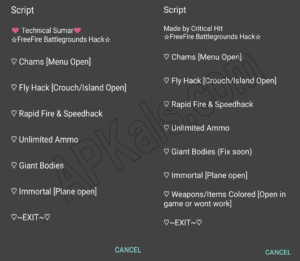 Free Fire Script Free Fire Script
