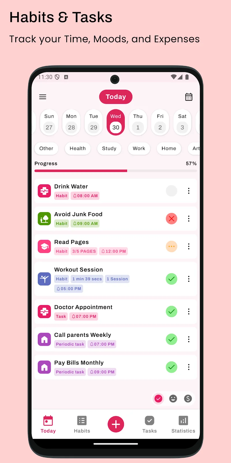Habit Tracker - HabitGenius