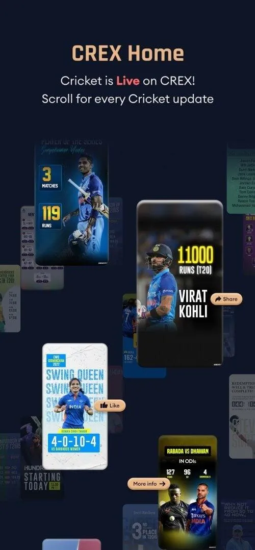 CREX - Cricket Exchange