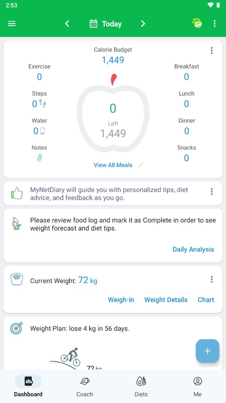 Calorie Counter - MyNetDiary Calorie Counter - MyNetDiary