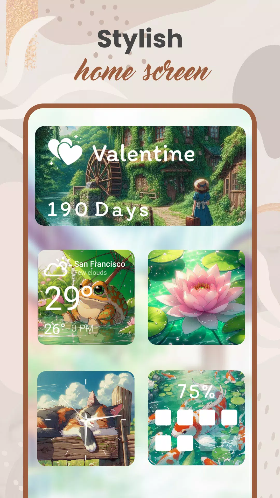Aesthetic Widgets