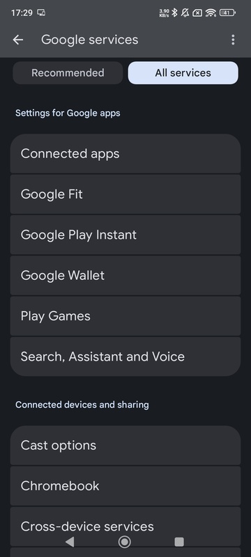Google Play Services