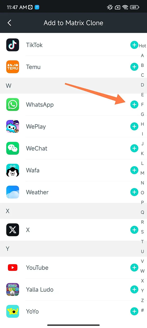 WA Clone App