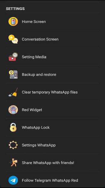 Red WhatsApp