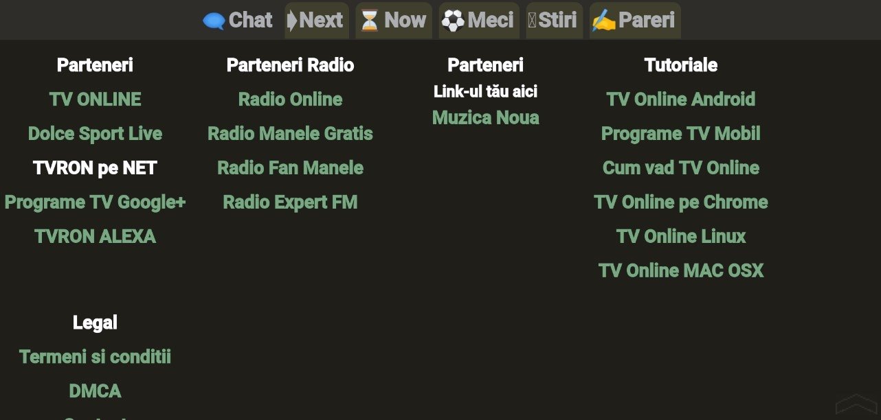 TVRON TV Online TVRON TV Online