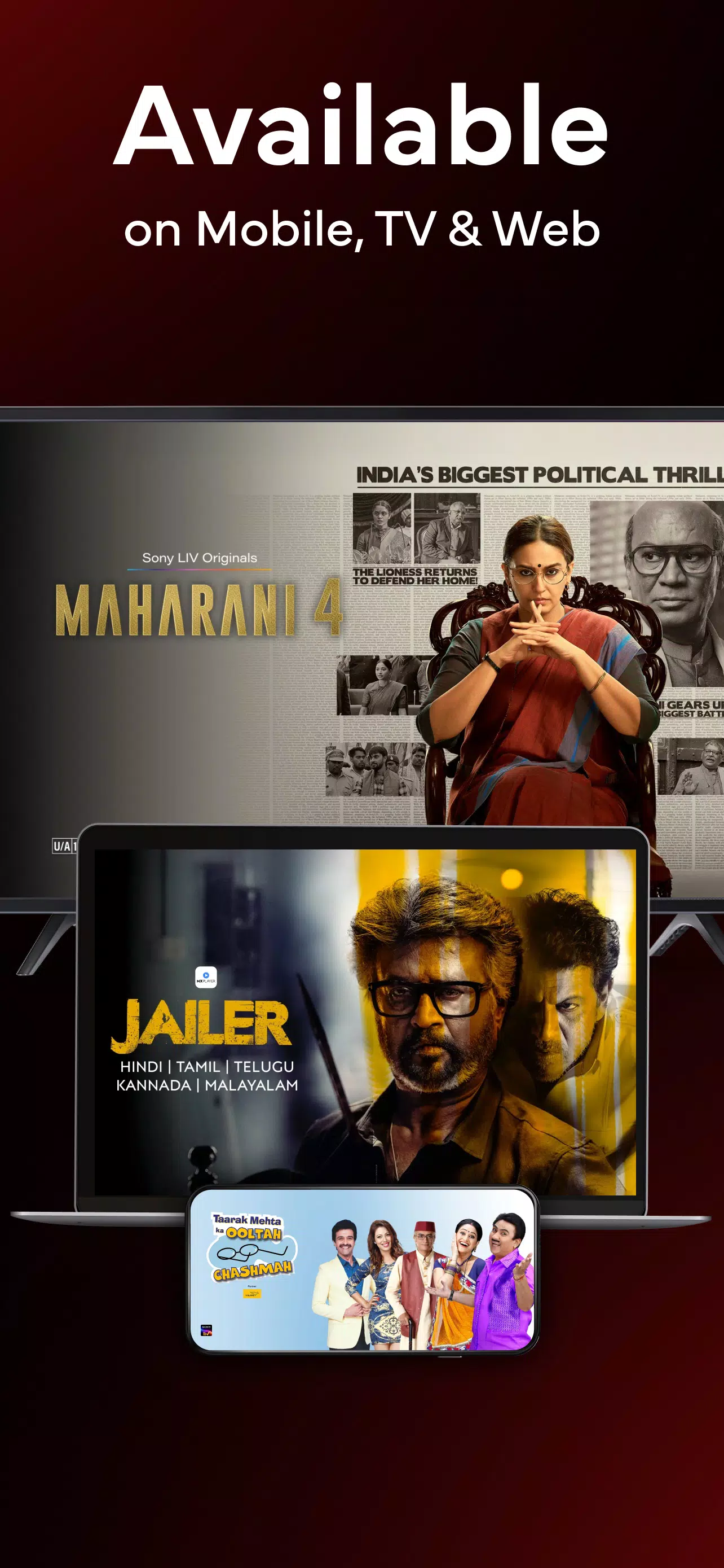 Airtel Xstream Play:25+ OTTs