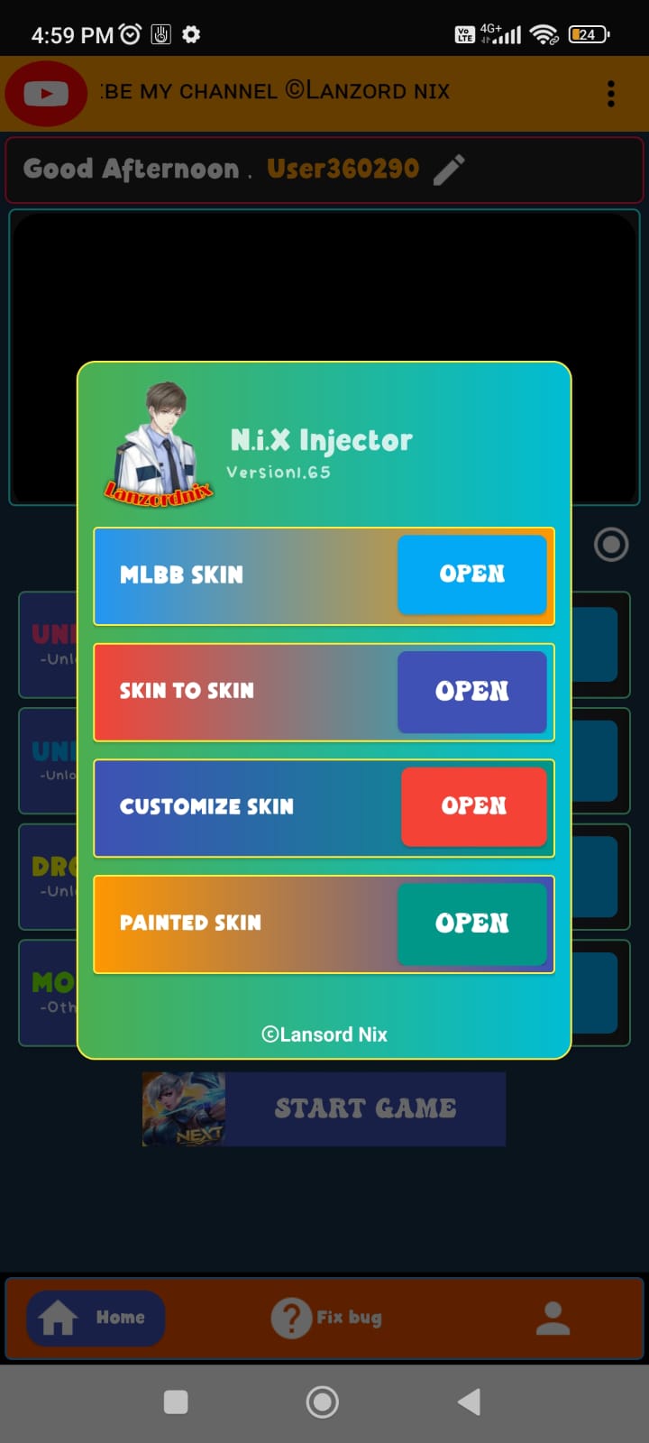 NIX Injector