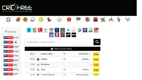 CricFree TV