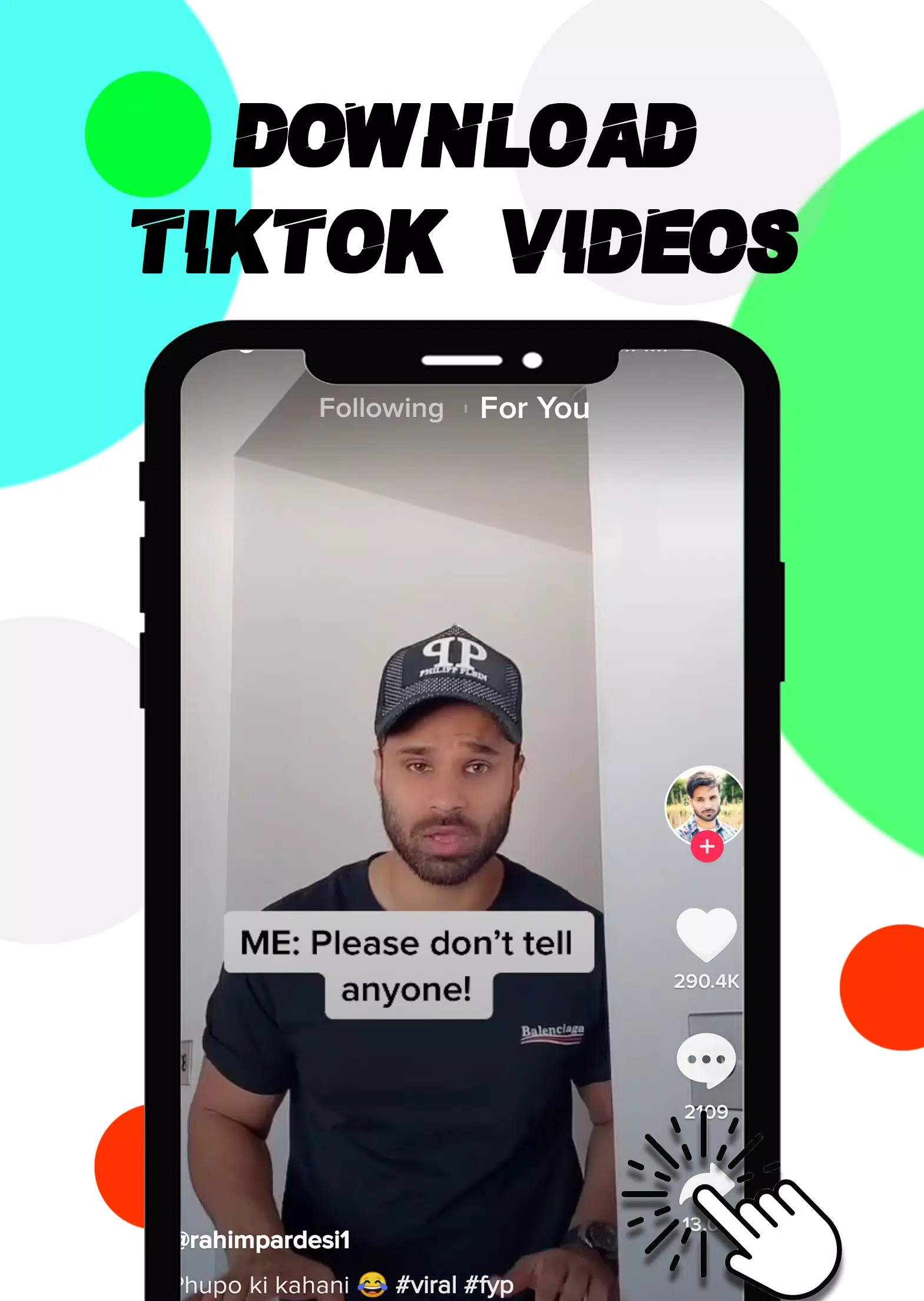 Tikzoo - Video downloader for tiktok