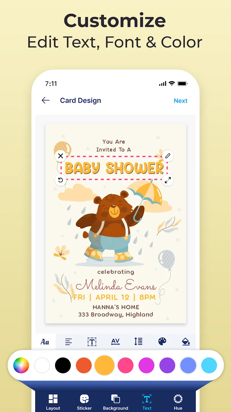 Invitation Maker Card Designer