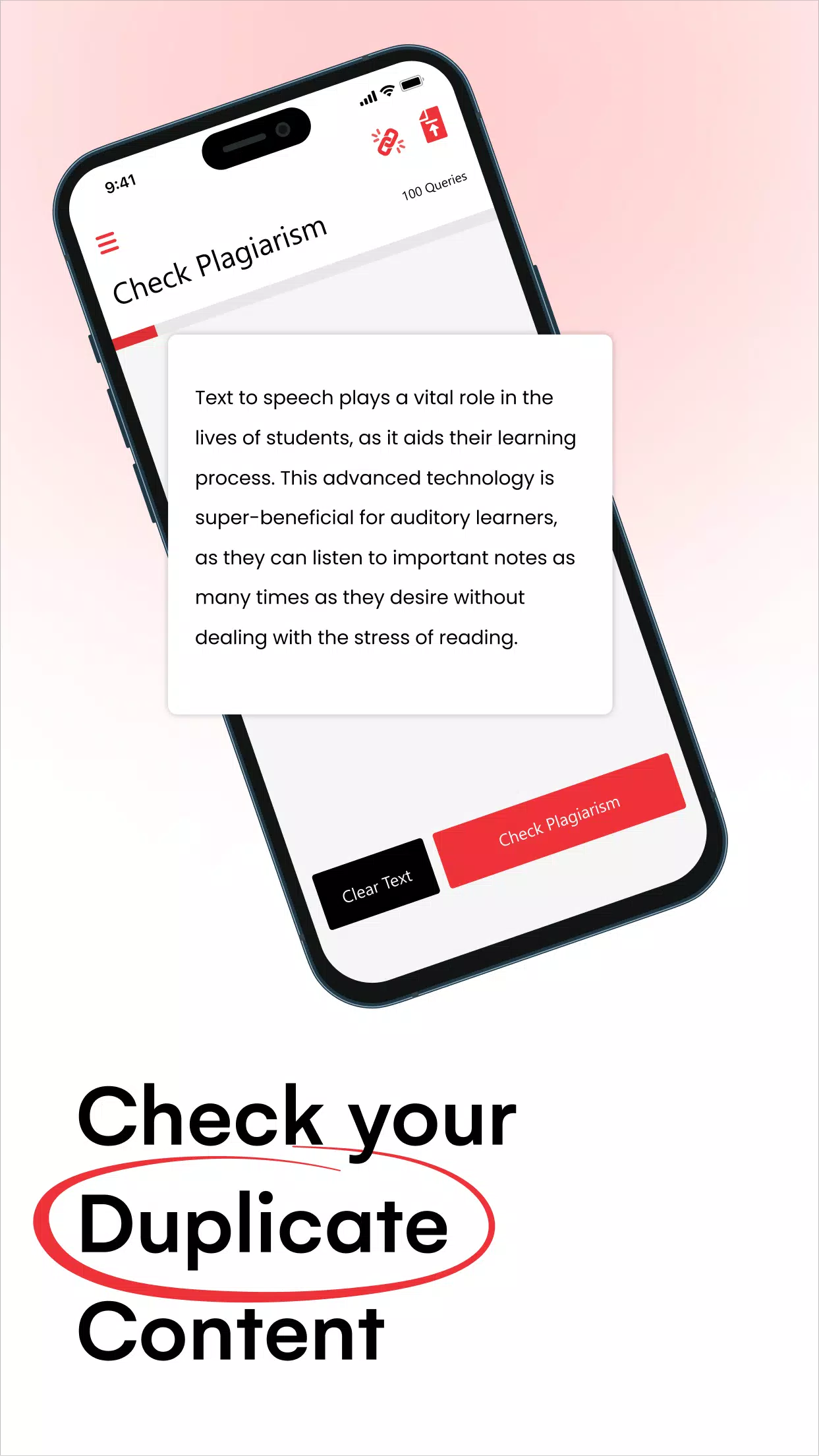 Plagiarism Checker