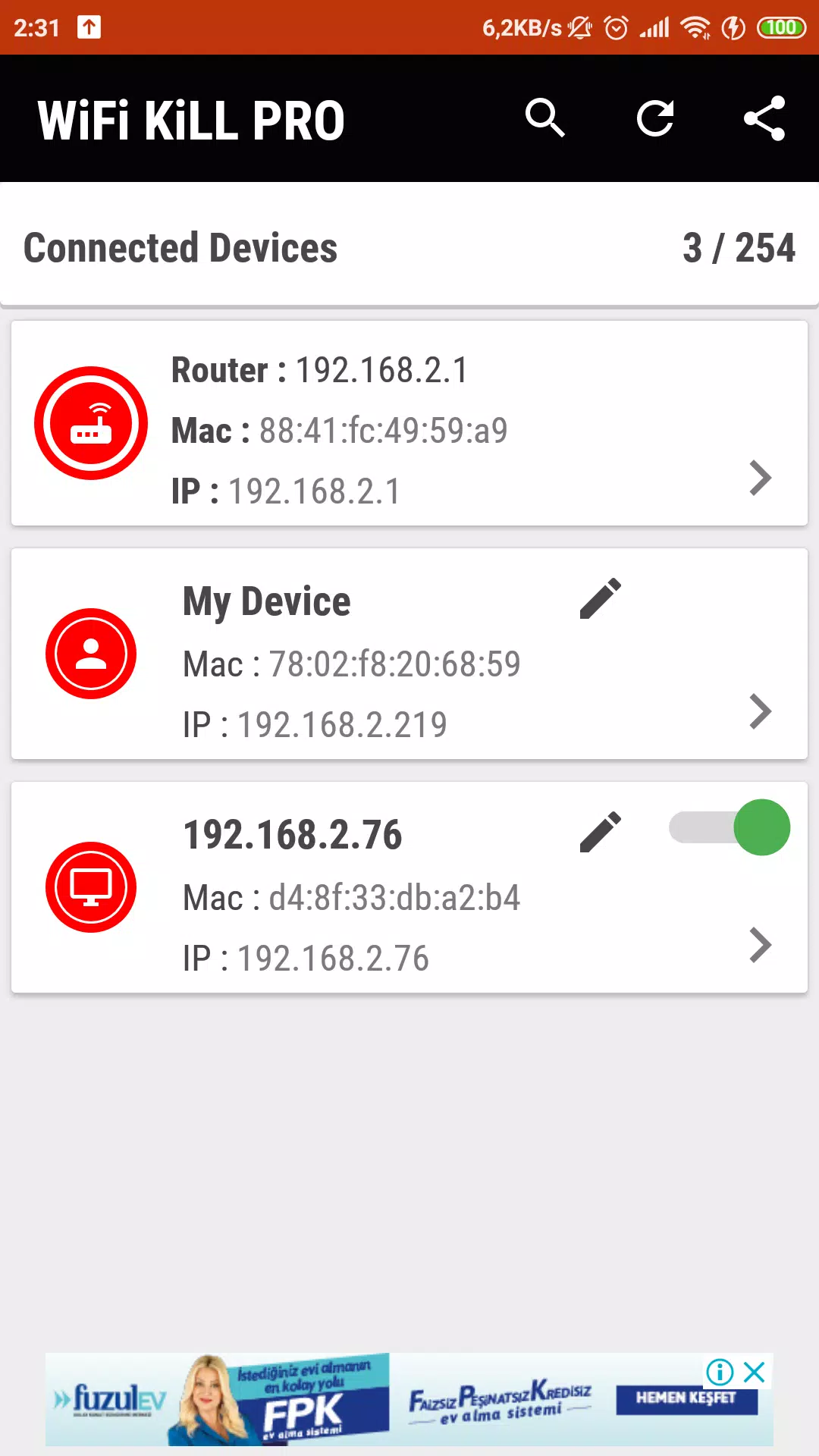 WiFiKill WiFiKill