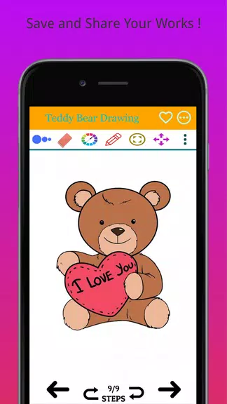 How to Draw Cute Teddy Bear