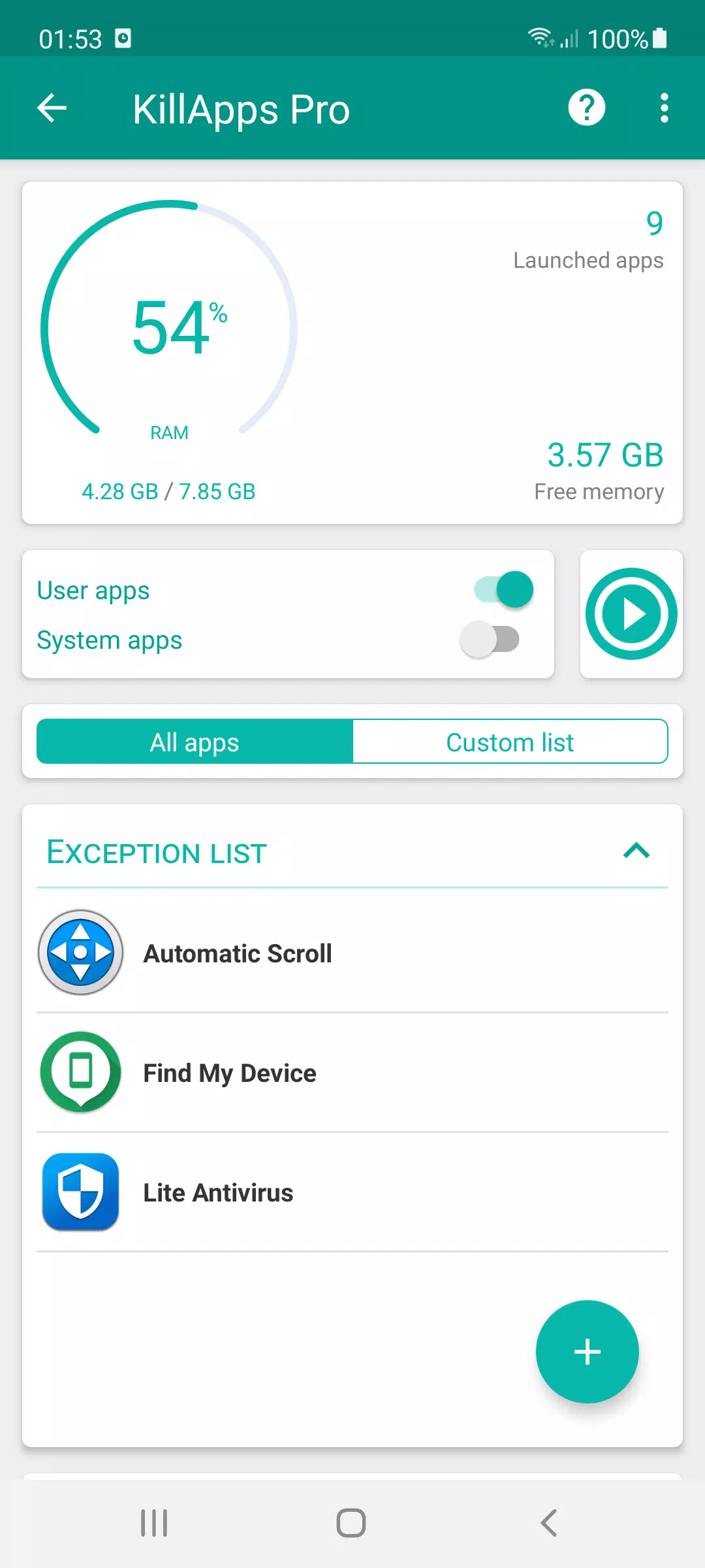 KillApps: Close Running Apps KillApps: Close Running Apps