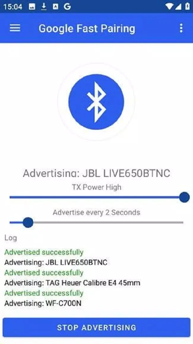 Bluetooth LE Spam