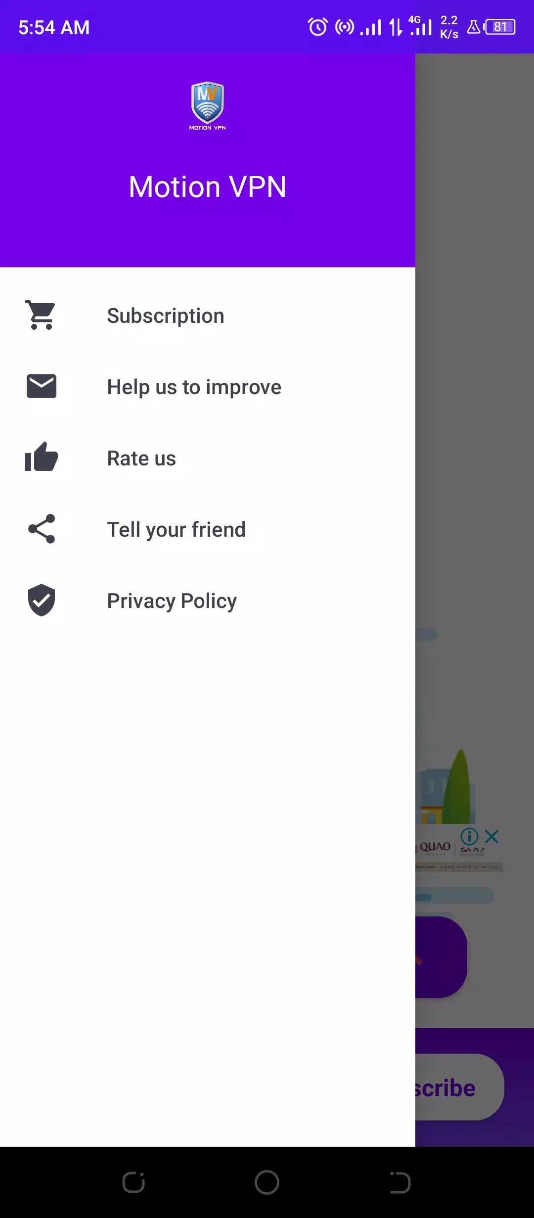 Motion VPN: Fast And Secure Motion VPN: Fast And Secure