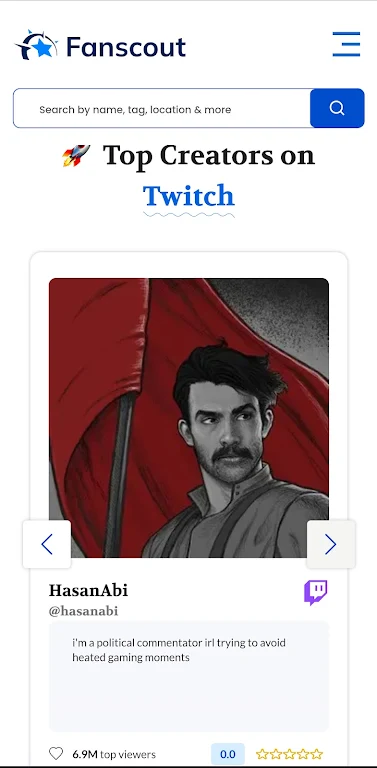 Fanscout - Creator Search APK Fanscout - Creator Search APK