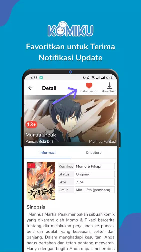 Komiku ID : Baca Komik + Notifikasi