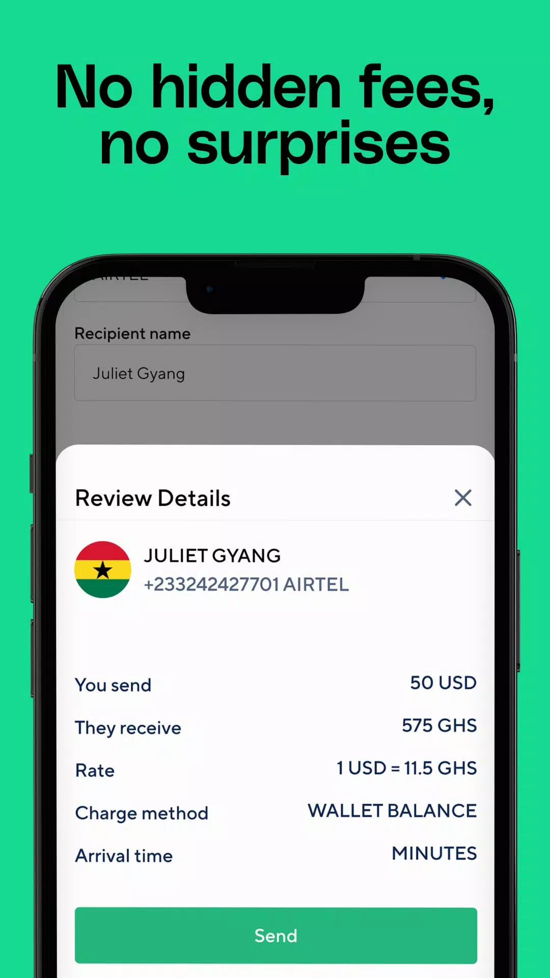 Afriex - Money transfer apk
