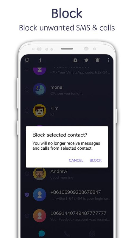 TextU - Private SMS Messenger, Call app TextU - Private SMS Messenger, Call app