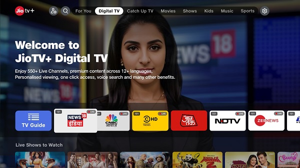 Jio TV Mod