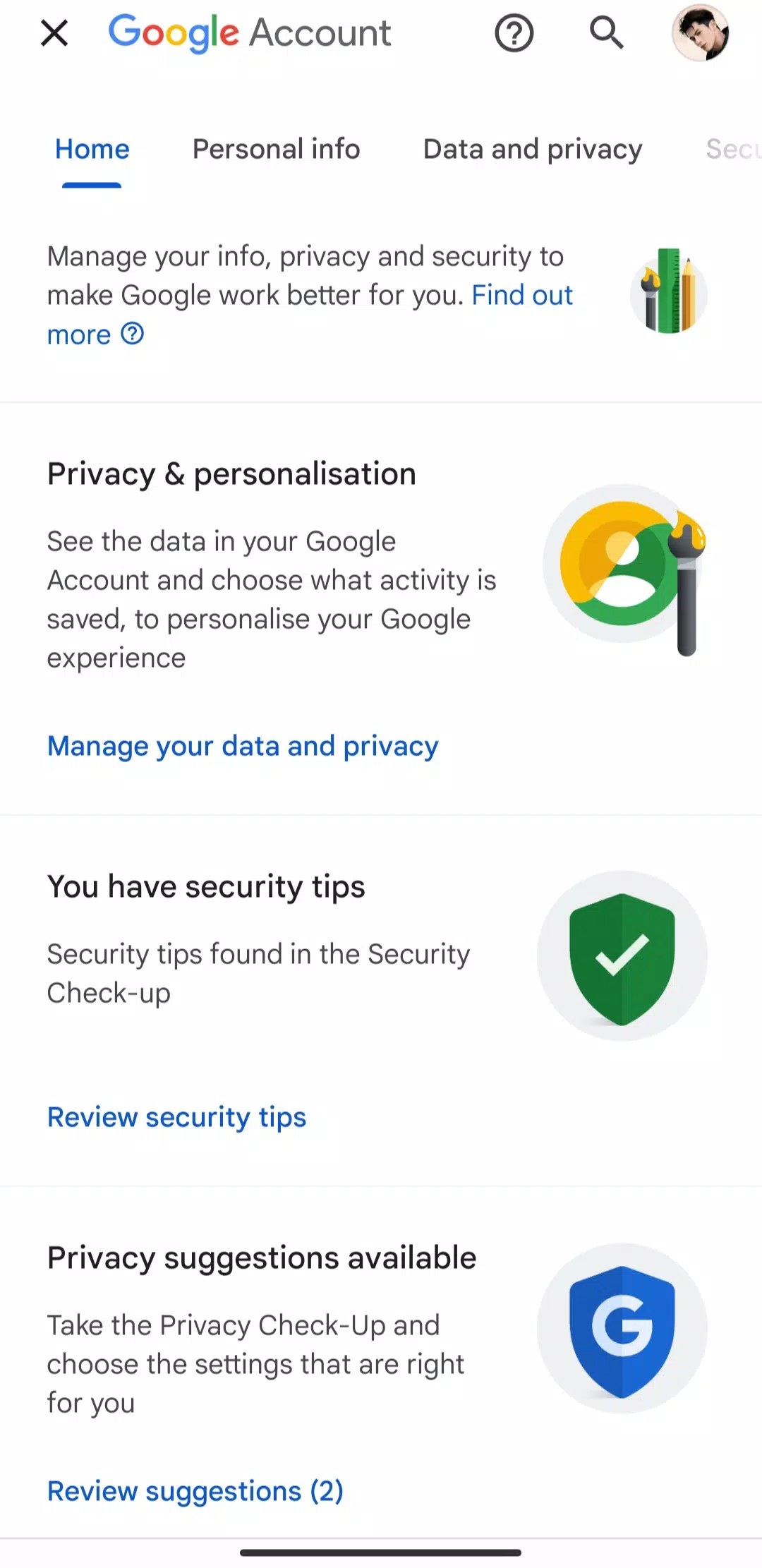 Google Account Manager Google Account Manager