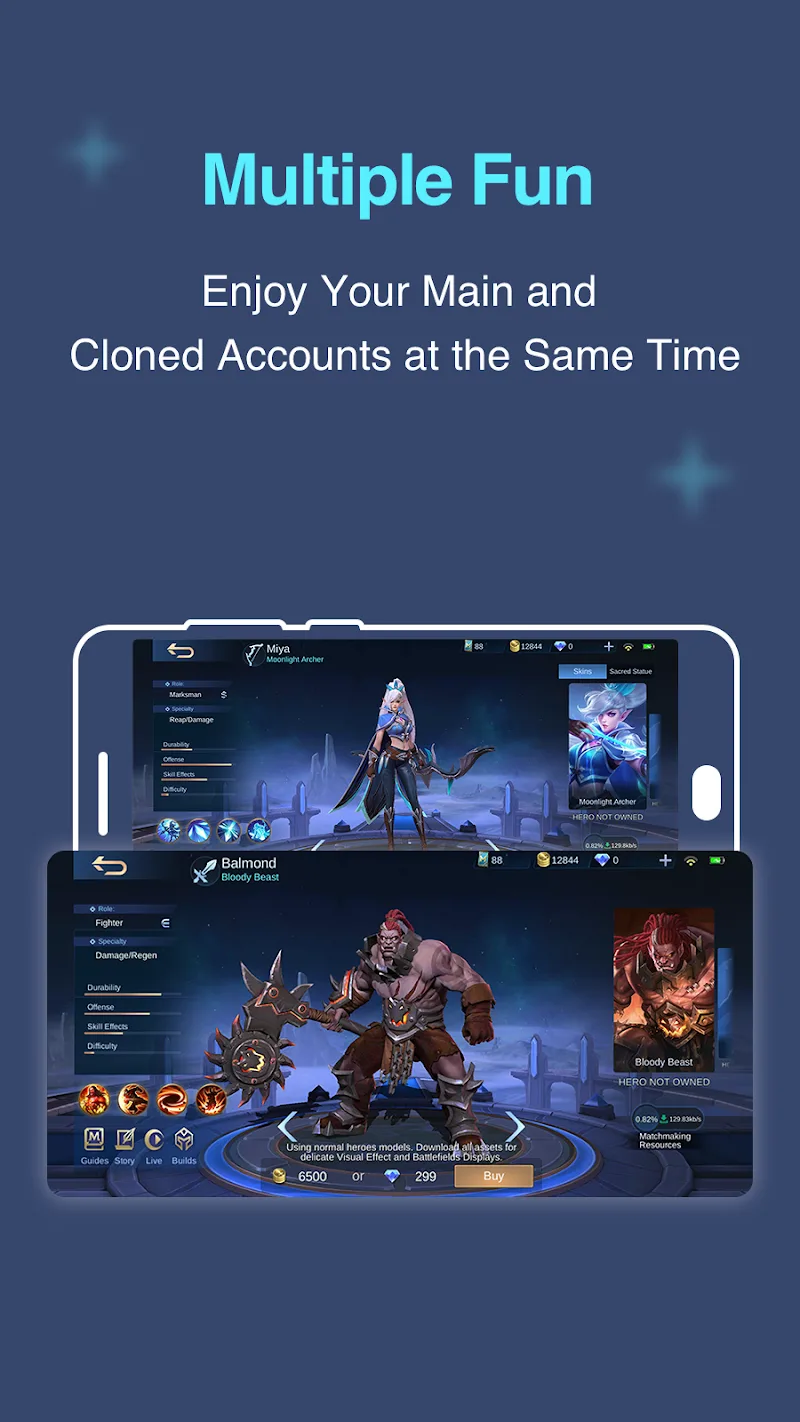 Multiple Accounts